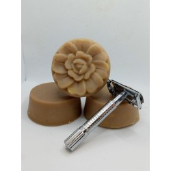 Smooth and Sudsy Mahogany and Teakwood 3 Bar Shave Soap